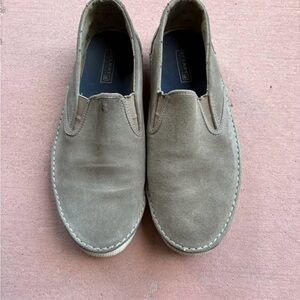 Sperry top sider mens suede leather 9.5